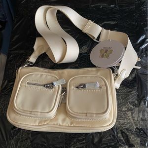 princess polly cross body bag beige